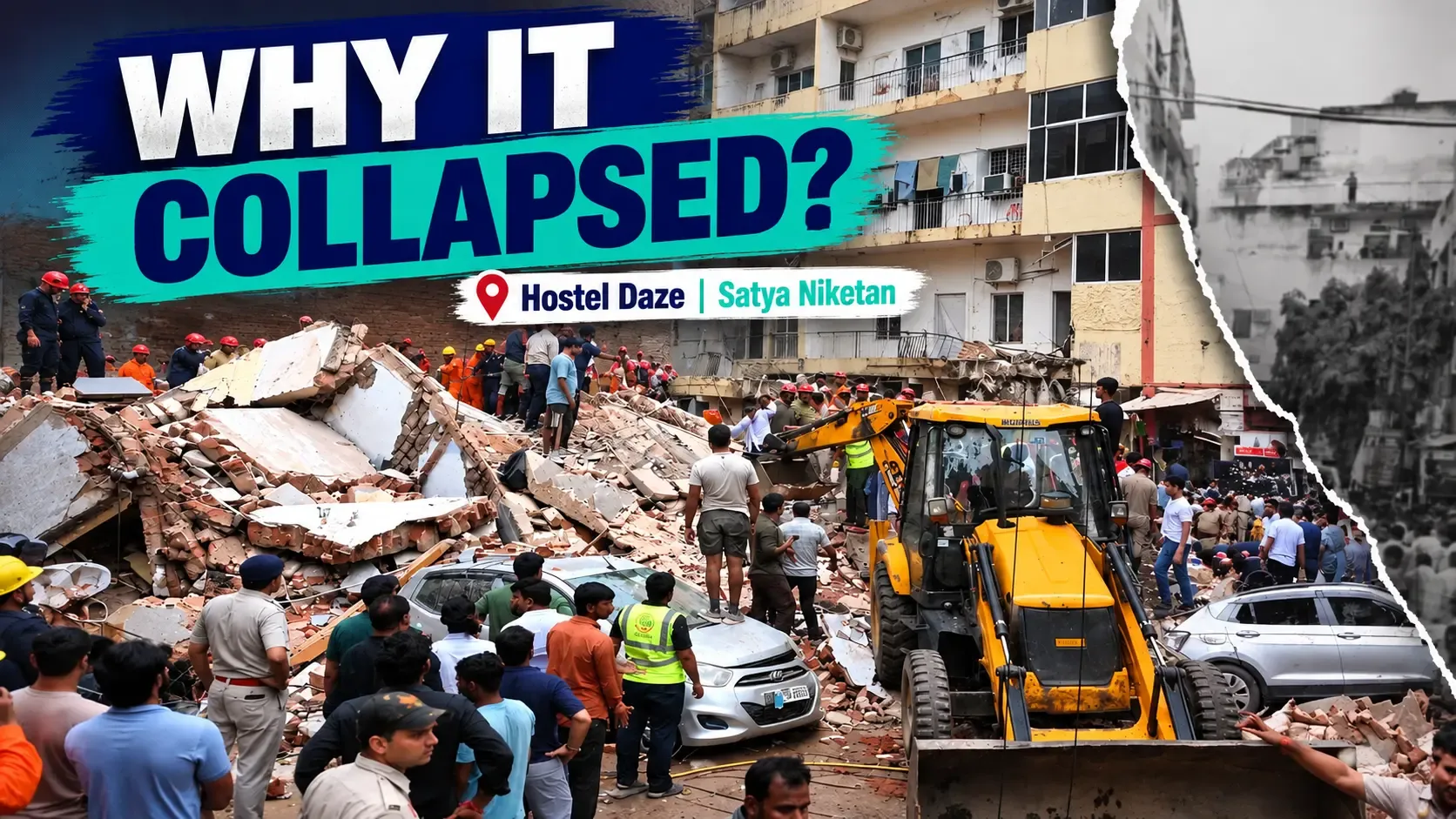 How Satya Niketan Hostel Collapse? An Engineer's Analysis of What Really Went Wrong